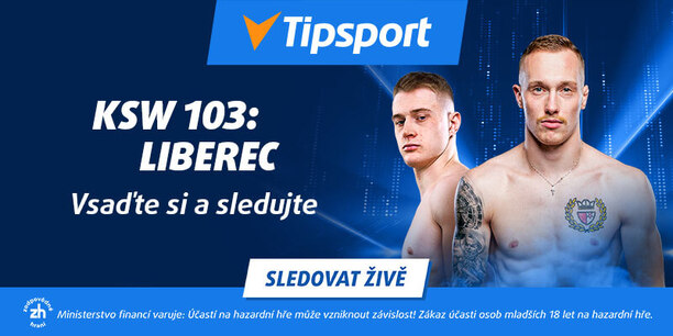 Sledujte MMA turnaj KSW 103 v Liberci online na TV Tipsport