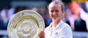 Barbora Krejčíková vyhrála Wimbledon 2024 Barbora Krejčíková vyhrála Wimbledon 2024