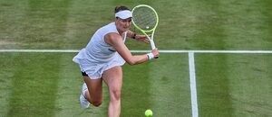 Barbora Krejčíková ve Wimbledonu Barbora Krejčíková ve Wimbledonu