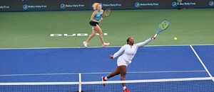 Kateřina Siniaková a Taylor Townsend Kateřina Siniaková a Taylor Townsend